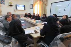 برگزاری جلسه ستاد هماهنگی جوانی جمعیت در شبکه بهداشت و درمان خنج