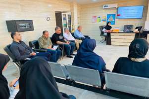 برگزاری جلسه شورای بهداشتی مرکز خدمات جامع سلامت روستای سده شهرستان خنج